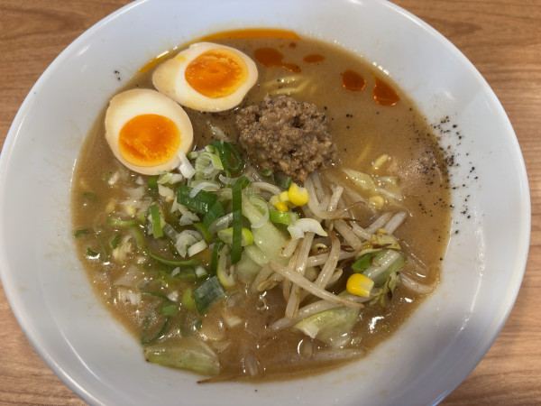 「濃厚味噌らーめん＋味玉」@らーめん ななとの写真