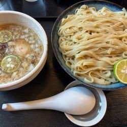 ［期間限定］冷やしすだち塩つけ麺+味玉