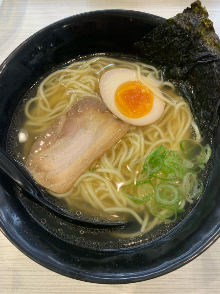 「厳選素材の貝節塩ラーメン」@はま寿司 東新小岩店の写真