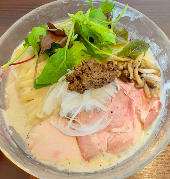 「限定Ａ「きのこ4種」冷やし　950円」@旬菜麺屋 雅流の写真