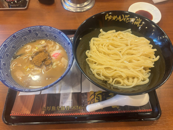 「濃厚魚介豚骨つけめん 頑者」@らあめん花月嵐 上杉店の写真