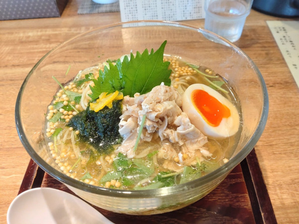 「毎年恒例　冷たーい塩らーめん」@麺や Co粋の写真