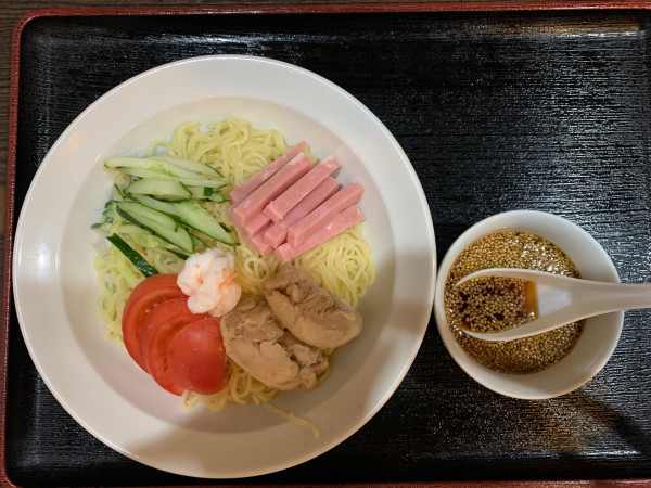 「五目冷やし中華（醤油たれ）」@泰山亭の写真