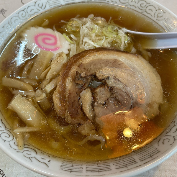 「手打ラーメン　820円」@佐野山銀 本店の写真