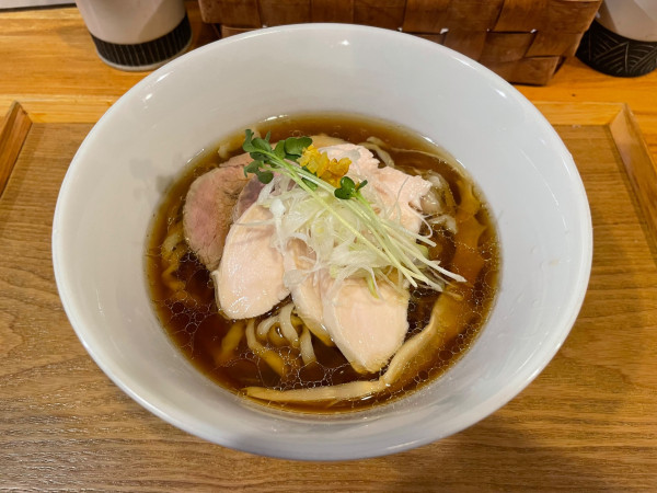 「チャーシュー中華そば」@中華蕎麦 はざまの写真