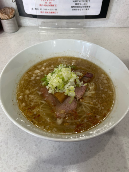 「塩らぁ麺」@ラーメン星印の写真