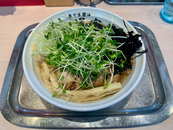 「醤油スペシャル1,530円」@魚介系醤油拉麺専科 海空土の写真