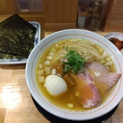 塩そば+有明海苔