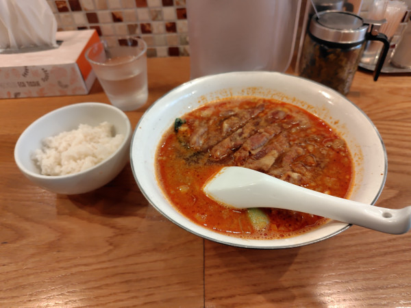 「排骨担々麺¥1150」@Renge no Gotokuの写真