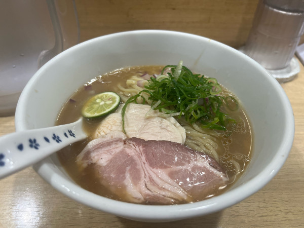 「冷やし牡蠣そば」@貝麺みかわの写真