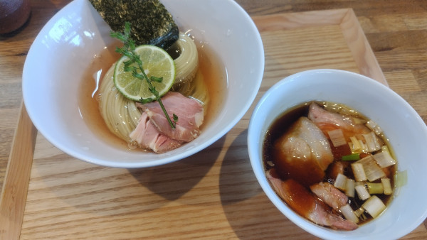 「昆布水つけめん醤油」@YOKOKURA STOREHOUSEの写真