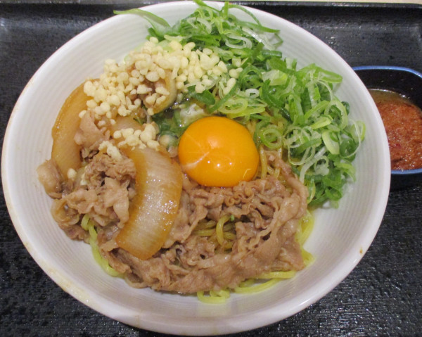 「牛玉スタミナまぜそば　767円」@吉野家 恵比寿駅前店の写真