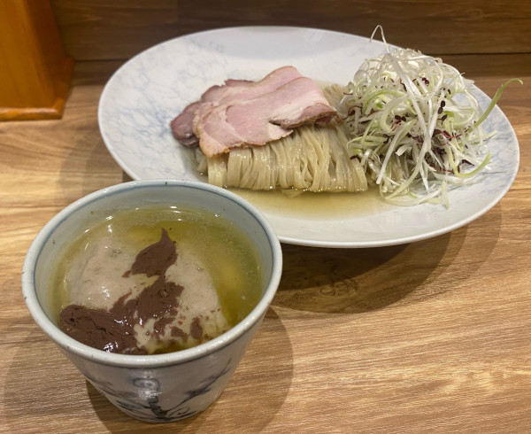 「[限定]鮎の冷たいつけそば(栃木県那珂川産)¥1900」@麺庵 利休の写真