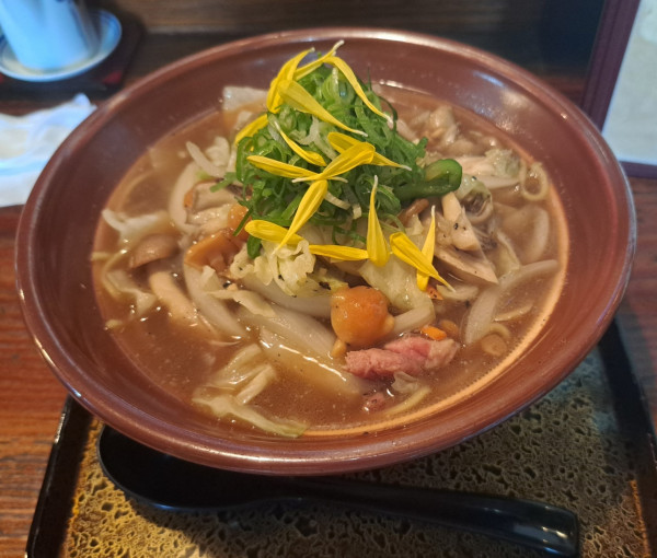 「マタギラーメン800円」@食い道楽の写真