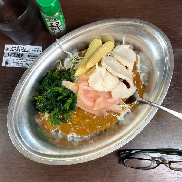 「冷やしカレー」@カレーのチャンピオン 九段三番町店の写真