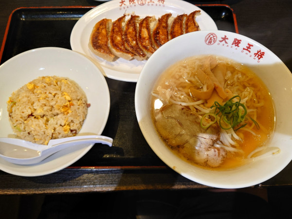 「王将セット」@大阪王将 平和島店の写真