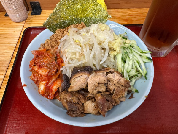「冷やし中華(普通・300g)1,200円」@ラーメン赤沼の写真