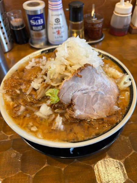 「脂たっぷり洋二郎　大盛り」@特級中華蕎麦 洋介の写真