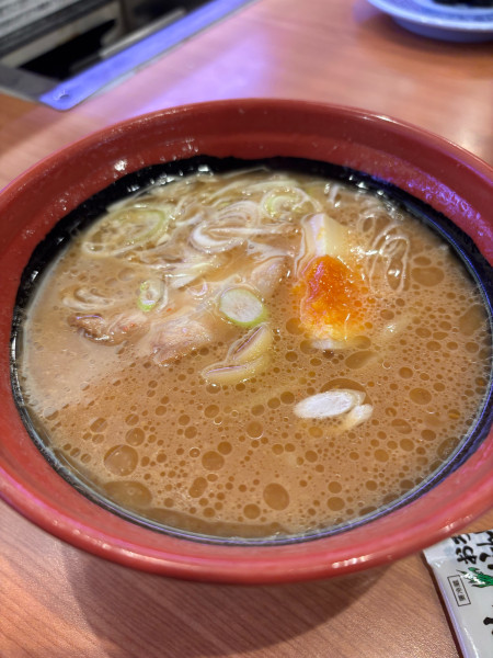 「濃厚味噌ラーメン」@無添くら寿司 小金井店の写真