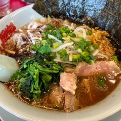 限定、焦がし醤油＋海苔、ほうれん草、コロチャ