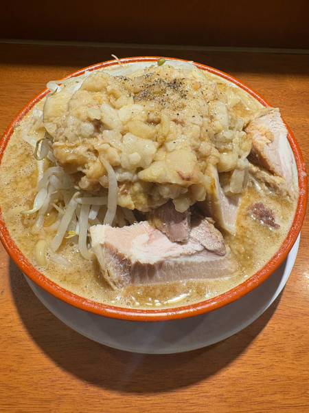 「ラーメン　300g」@らーめん バリ男 豊洲店の写真