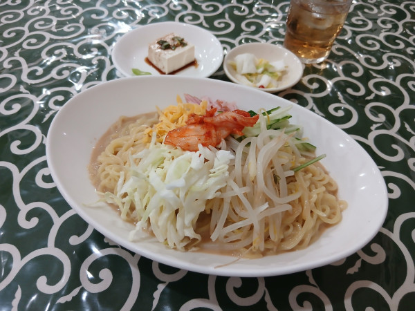 「五目冷やし中華定食 900円」@中華市場 悟空の写真