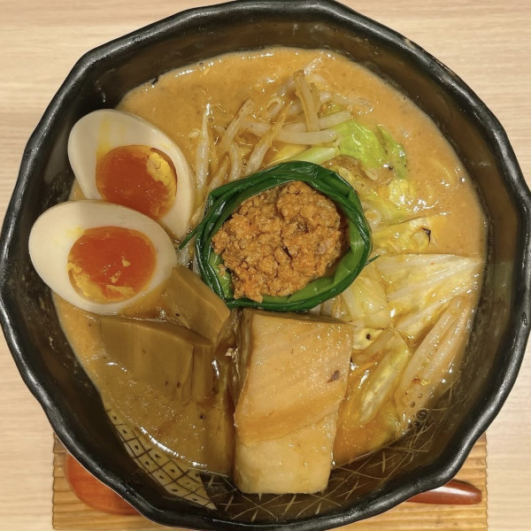 「鶏どろろ味噌」@創作らーめん style林の写真