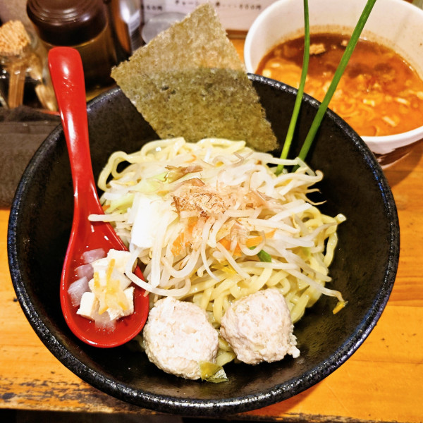 「海老醤坦々つけ麺AKA」@つけ麺 しろぼしの写真