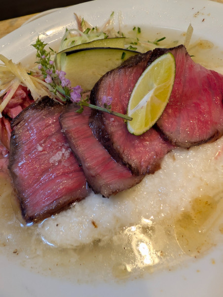 「とろろとロースの冷やし旅」@福島壱麺の写真