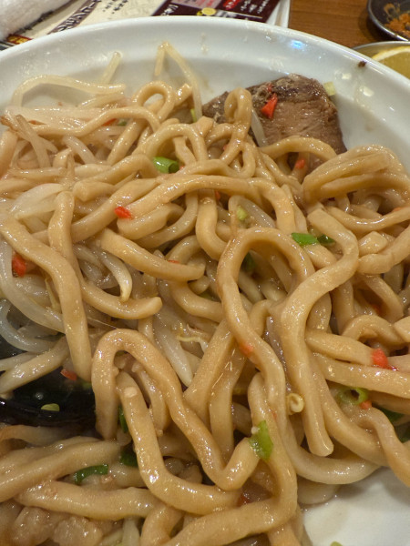 「油そば　小」@ぶたまつりの写真