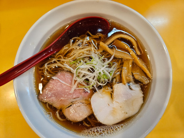 「煮干しラーメン」@二代目十八番ラーメンの写真