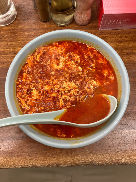 「川崎タンタンメン(中辛・小)850円」@中華そば 温故知新の写真