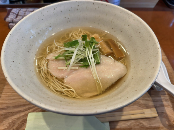 「塩中華そば」@中華そば 大虎の写真