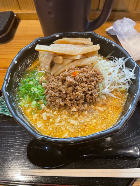 「坦々麺」@豆でっぽうの写真