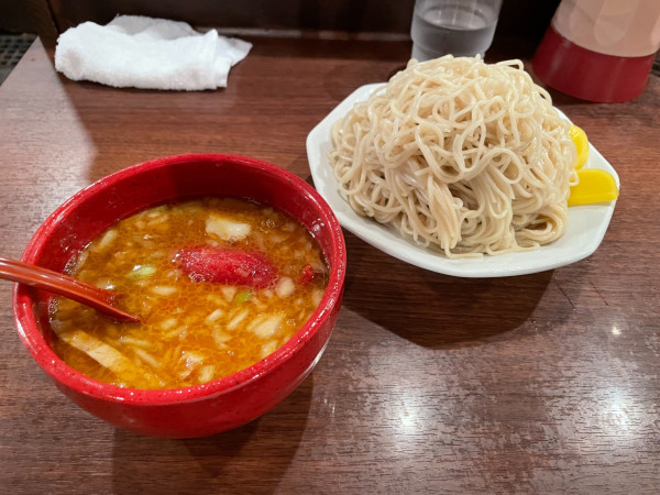 「カレーつけ麺」@ラーメン 唐そば 渋谷2丁目店の写真