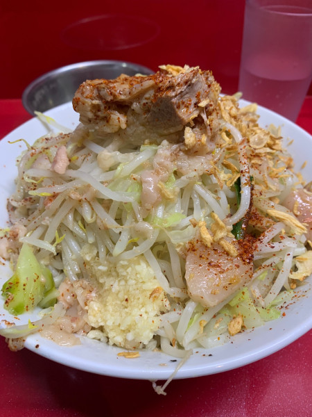 「塩汁なし」@ラーメン二郎 越谷店の写真