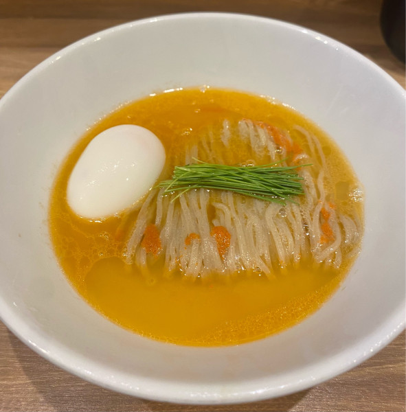 「[限定]冷やし毛蟹そば(北海道産活けがに)￥2150」@麺庵 利休の写真