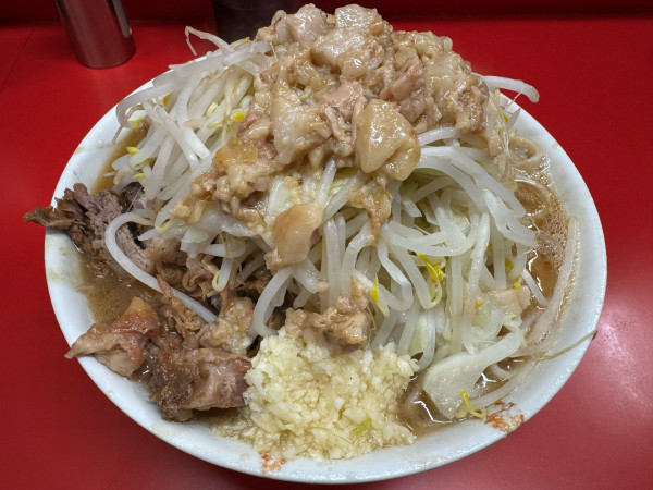 「ラーメン 小　900円」@ラーメン二郎 一橋学園店の写真