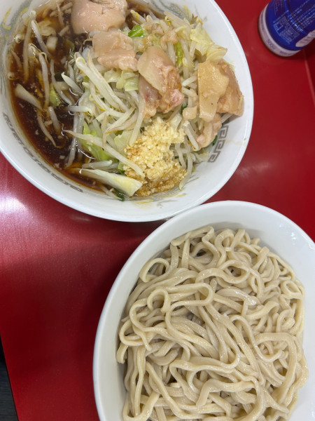 「小つけ麺　950円+150円」@ラーメン二郎 越谷店の写真
