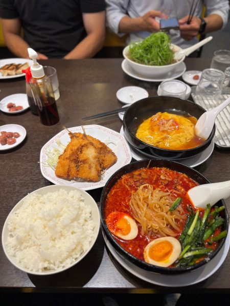 「旨辛麺【1辛】」@来来亭 豊橋柳生橋店の写真