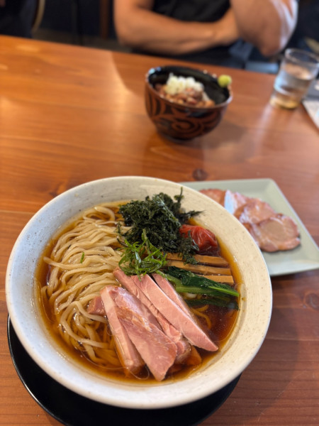 「冷やし醤油ラーメン」@ラーメン たのしみの写真
