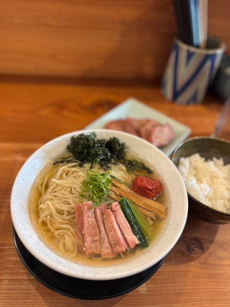 「冷やし塩ラーメン」@ラーメン たのしみの写真