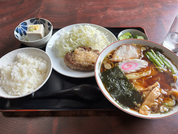 「ラーメン定食」@いちむら食堂の写真