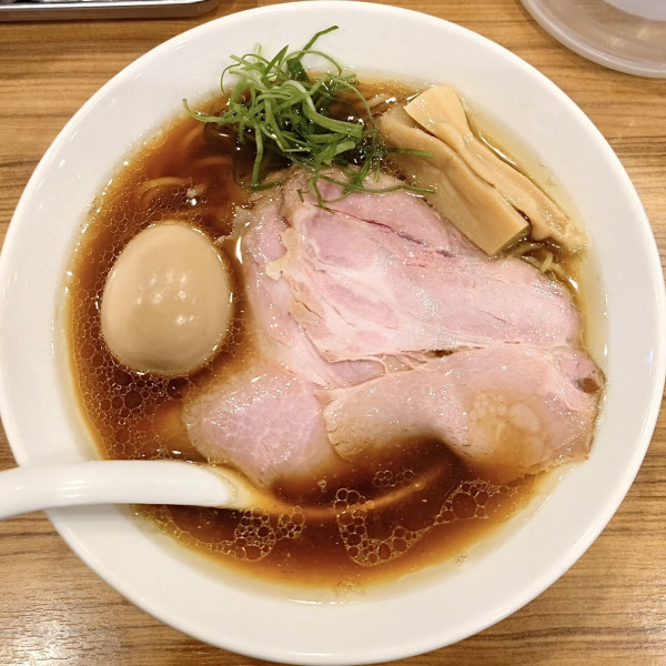 「丸鶏醤油」@中華そば ココカラサキゑの写真