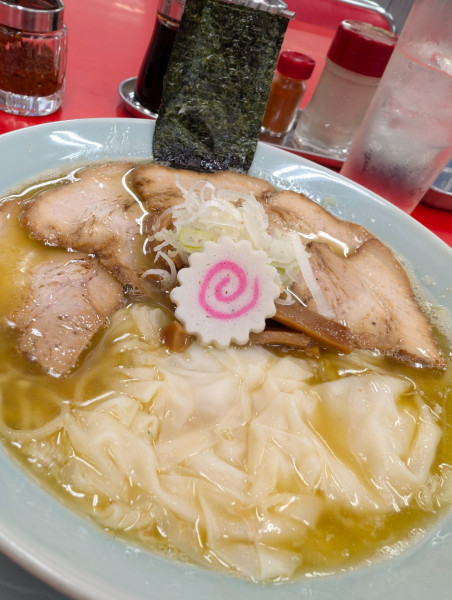 「チャーシューワンタン麺」@千住 チャーシュー軒の写真