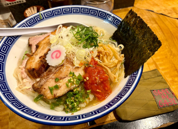 「冷やし塩そば＋チャーシュー+青唐」@塩そば 桑ばらの写真