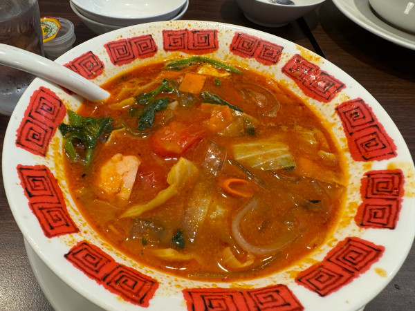 「酸辣湯」@バーミヤン 雪ケ谷大塚駅前店の写真