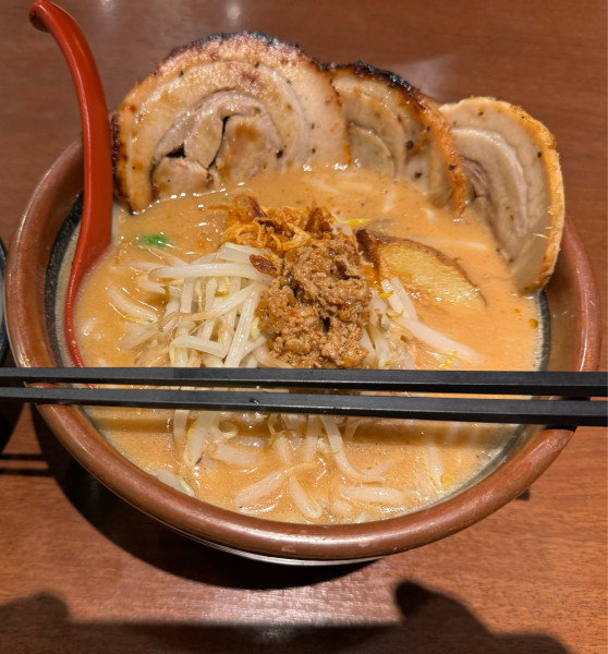 「北海道味噌ラーメン」@麺場 田所商店 池上店の写真