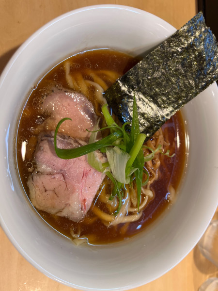 「軍鶏そば(醤油)1,100円」@麺庭 つむぎの写真