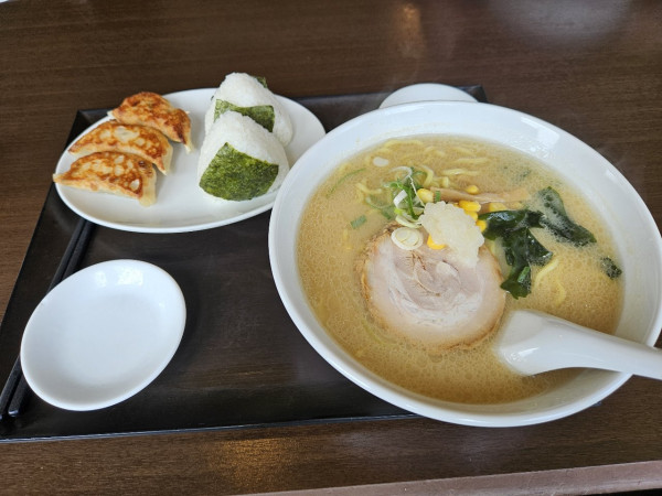 「らーめんセット(A)味噌」@らーめん オクチャンの写真